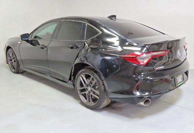 2024 Acura Tlx VIN 19UUB6F50RA001031 COPART salvage auction — ALL OVER, Nv - Dis/Dlr/Exp Only Salvage Title (P), sold $13,800 on 2026-07-25 (photo 4)