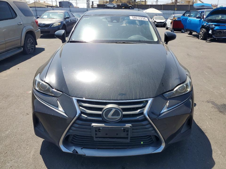 2017 Lexus Is VIN JTHBA1D20H5046433 COPART salvage auction — REAR END, Ca - Salvage Certificate, sold $2,150 on 2026-07-06 (photo 5)