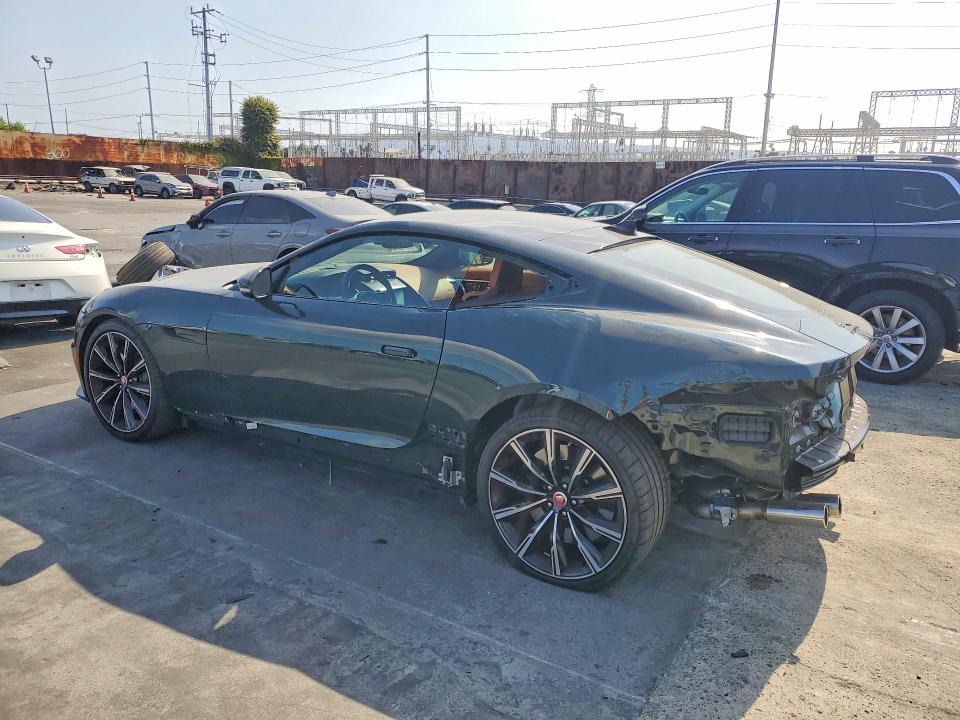 2022 Jaguar F-type VIN SAJD51FE7NCK77666 COPART salvage auction — REAR END, Ca - Salvage Certificate, sold $40,500 on 2026-07-10 (photo 2)