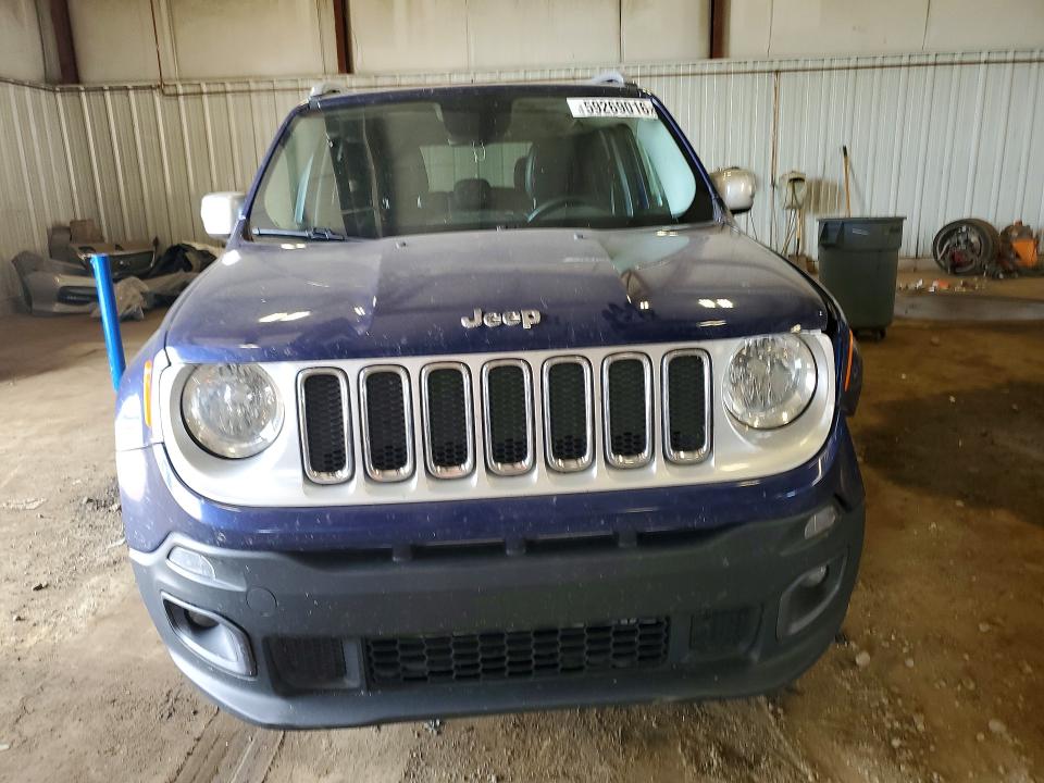 2016 Jeep Renegade VIN ZACCJBDT3GPC70449 COPART salvage auction — SIDE, MI - CERTIFICATE OF TITLE, sold $875 on 2026-07-31 (photo 5)