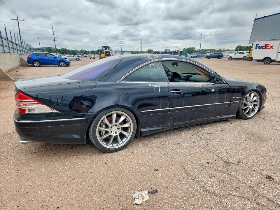2003 Mercedes-benz Cl-class VIN WDBPJ74J83A035664 COPART salvage auction — SIDE, CO - DIS/DLR/EXP ONLY CLEAN TITLE, sold $1,800 on 2026-07-13 (photo 3)