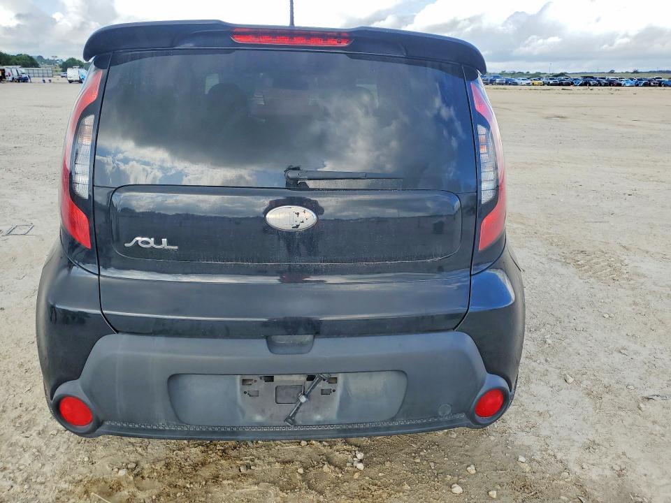 2014 Kia Soul VIN KNDJP3A52E7088804 COPART salvage auction — FRONT END, Tx - Salvage Vehicle Title, sold $1,050 on 2026-07-30 (photo 6)