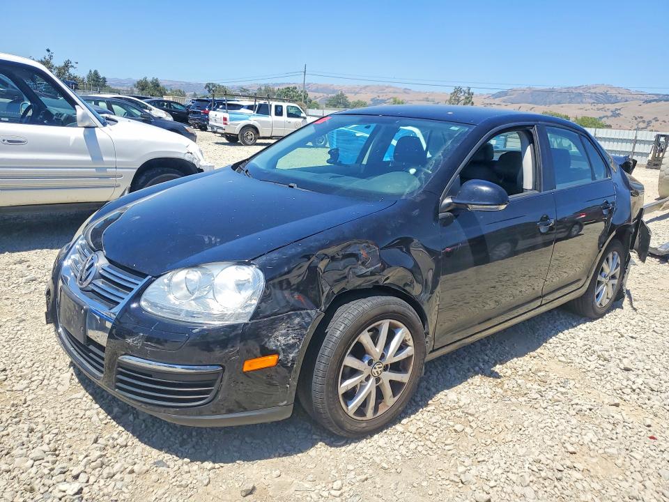 2010 Volkswagen Jetta VIN 3VWAZ7AJ8AM105293 COPART salvage auction — REAR END, Ca - Salvage Certificate, sold $375 on 2026-07-02 (photo 1)
