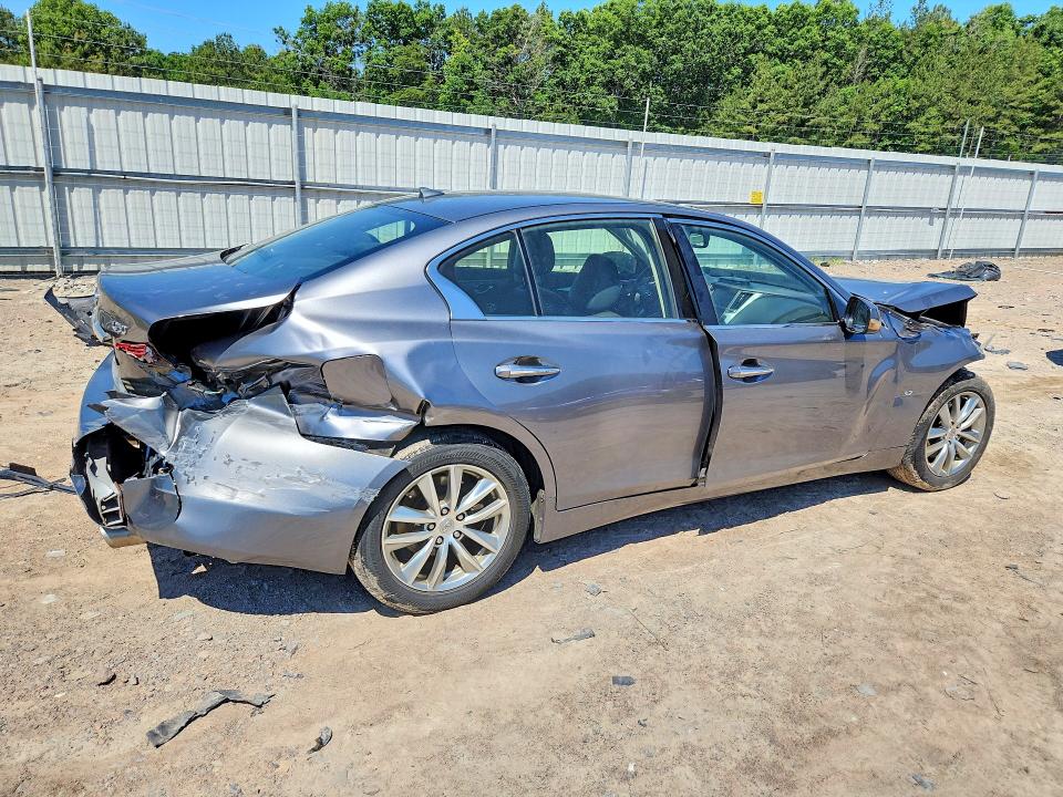 2015 Infiniti VIN JN1BV7ARXFM417758 COPART salvage auction — FRONT END, Va - Cert Of Title - Salvage, sold $1,150 on 2026-07-20 (photo 3)