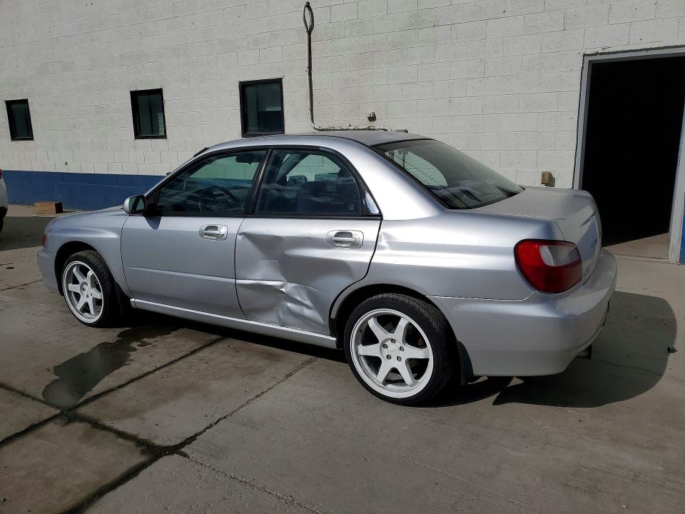 2002 Subaru Impreza VIN JF1GD67592G506143 COPART salvage auction — SIDE, Ut - Salvage Certificate, sold $875 on 2026-07-13 (photo 2)