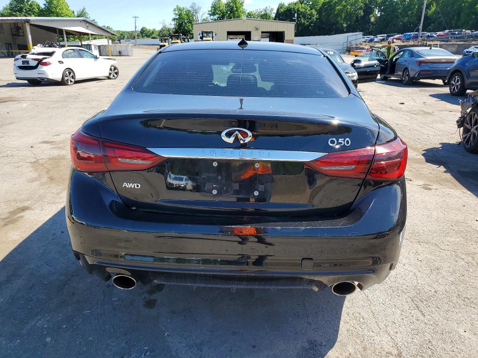 2019 Infiniti VIN JN1EV7ARXKM591269 COPART salvage auction — FRONT END, Ny - Mv-907A Salvage Certificate, sold $875 on 2026-07-14 (photo 6)