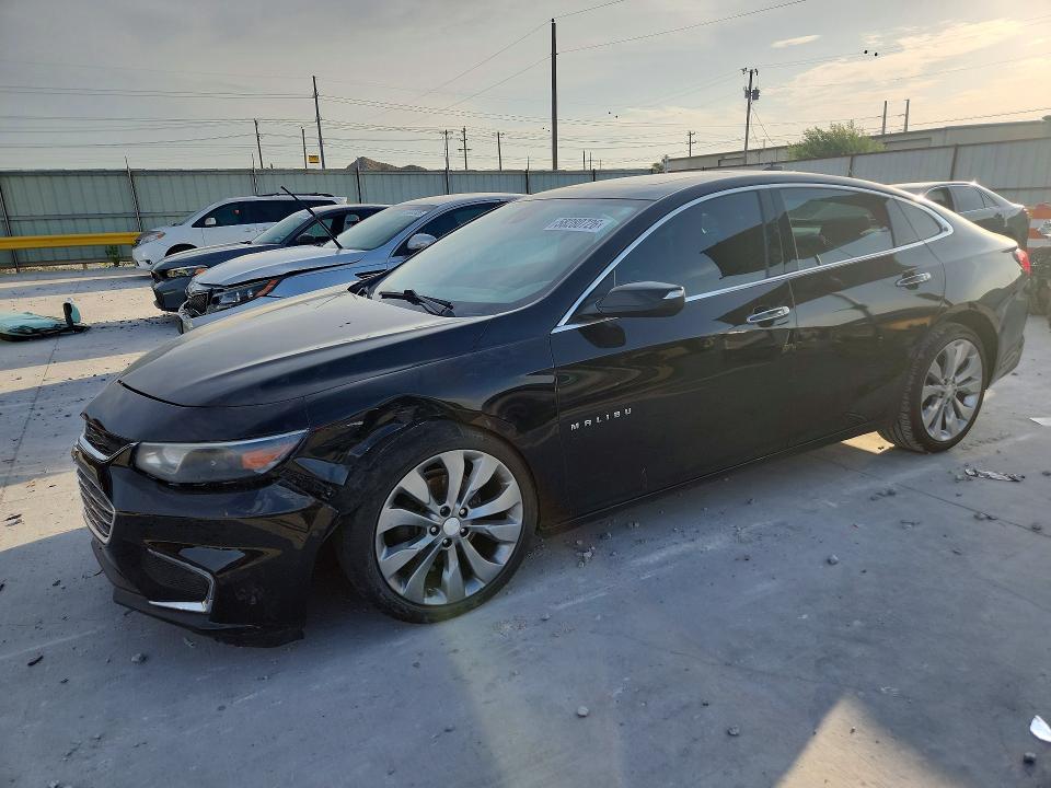 2017 Chevrolet Malibu VIN 1G1ZH5SX9HF159656 COPART salvage auction — FRONT END, Tx - Salvage Vehicle Title, sold $2,200 on 2026-07-02 (photo 1)