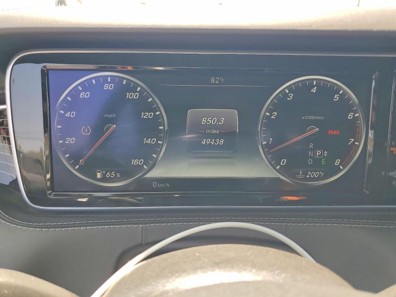 2016 Mercedes-benz VIN WDDXJ8FB6GA017124 COPART salvage auction — FRONT END, Ca - Salvage Certificate, sold $23,200 on 2026-07-02 (photo 9)