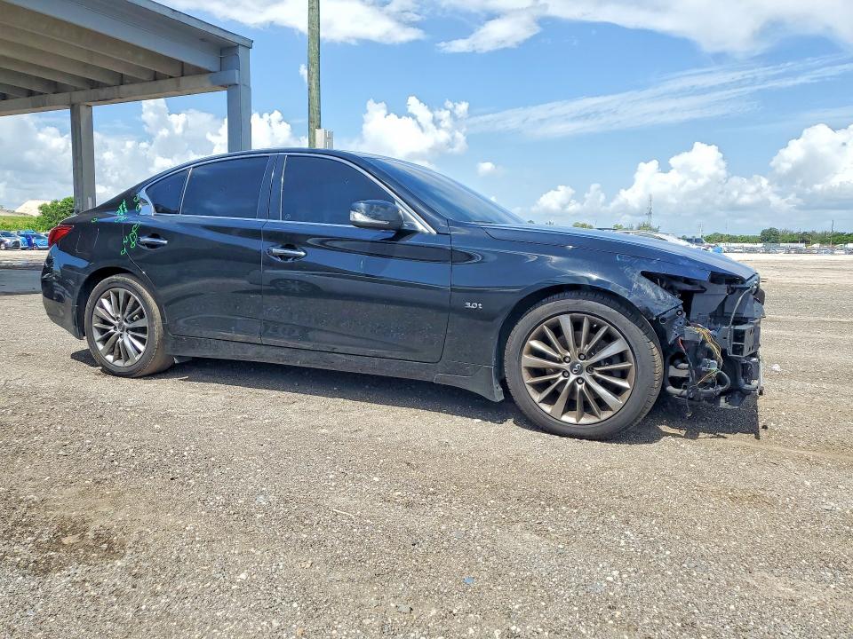 2019 Infiniti VIN JN1EV7AP2KM514538 COPART salvage auction — FRONT END, Fl - Cert Of Title Slvg Rebuildable, sold $1,750 on 2026-07-30 (photo 4)