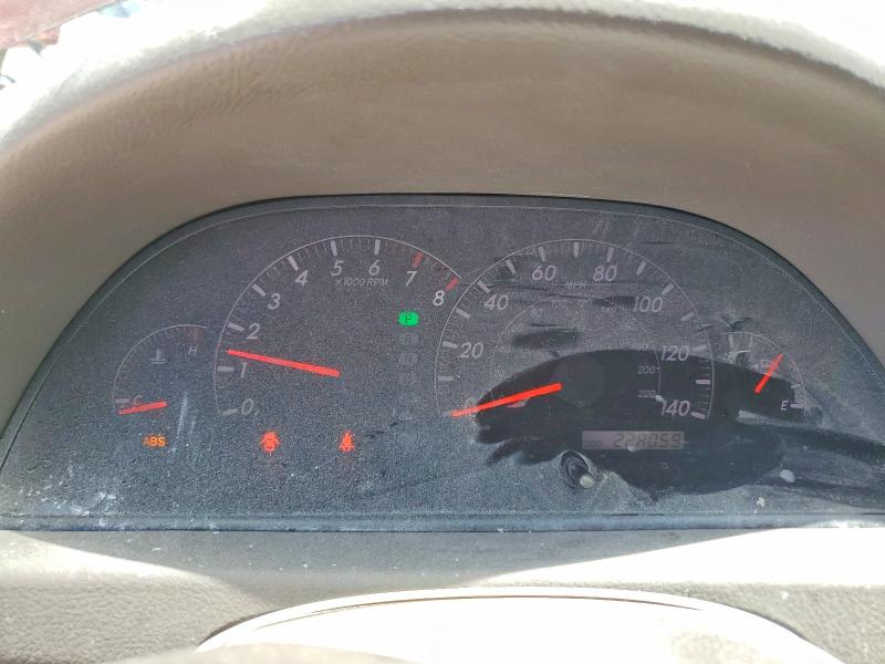 2005 Toyota Camry VIN 4T1BE30K85U422641 COPART salvage auction — FRONT END, CA - SALVAGE CERTIFICATE, sold $500 on 2026-07-09 (photo 9)