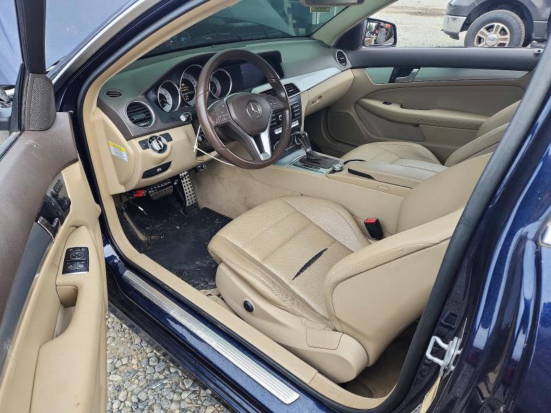 2013 Mercedes-benz C-klasse VIN WDDGJ4HB9DF945482 COPART salvage auction — FRONT END, Wa - Vehicle Cert Of Ownership-Titl, sold $2,200 on 2026-07-02 (photo 8)