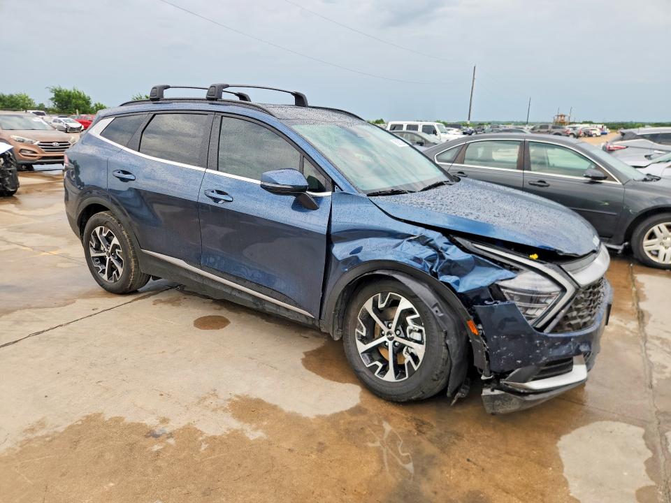 2025 Kia VIN KNDPVCDG7S7243310 COPART salvage auction — FRONT END, Tx - Salvage Vehicle Title, sold $12,100 on 2026-07-13 (photo 4)