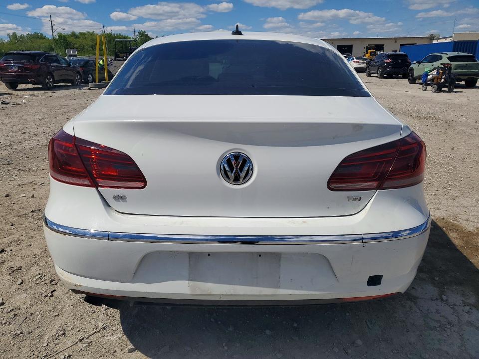 2016 Volkswagen Passat cc VIN WVWBP7AN0GE515732 COPART salvage auction — FRONT END, In - Cert Of Title-Salvage Title, sold $450 on 2026-07-17 (photo 6)
