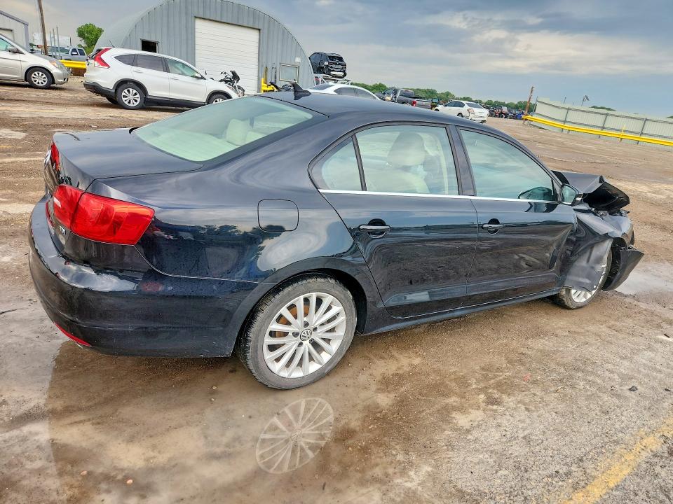 2013 Volkswagen Jetta VIN 3VW3L7AJ1DM362455 COPART salvage auction — FRONT END, Ks - Cert Of Title-Salvage, sold $600 on 2026-07-22 (photo 3)