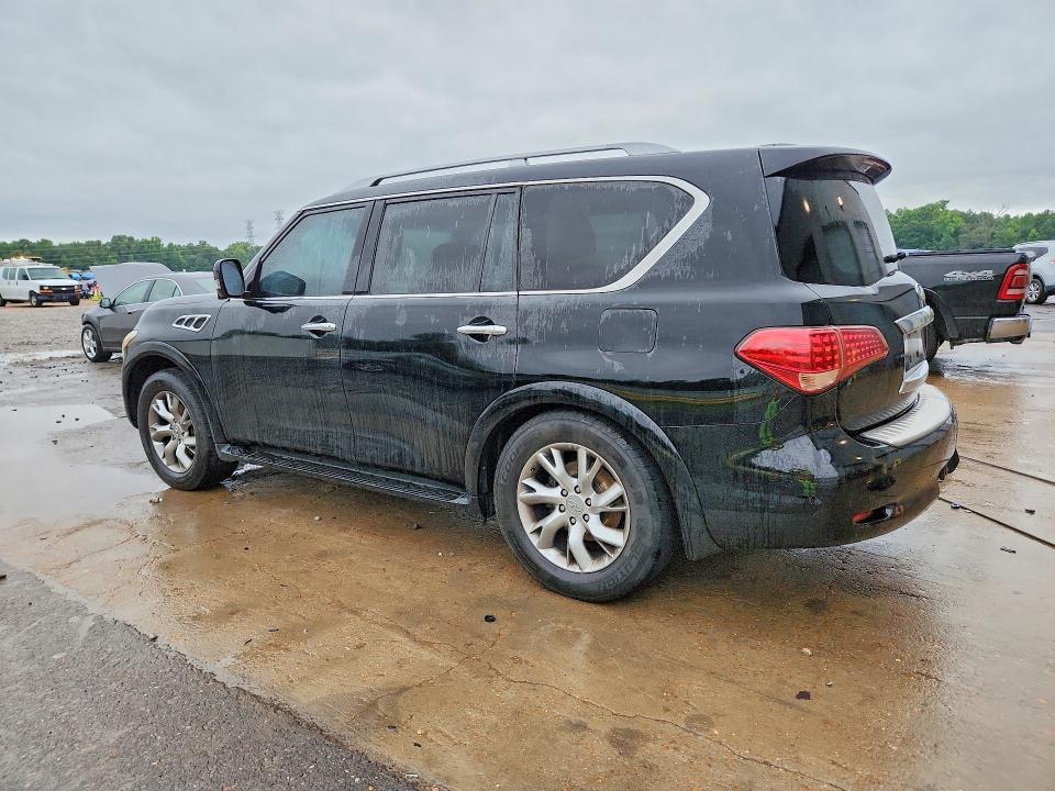 2011 Infiniti Qx56 VIN JN8AZ2NE1B9002983 COPART salvage auction — WATER/FLOOD, Tn - Salvage Cert-Water Damage, sold $450 on 2026-07-09 (photo 2)