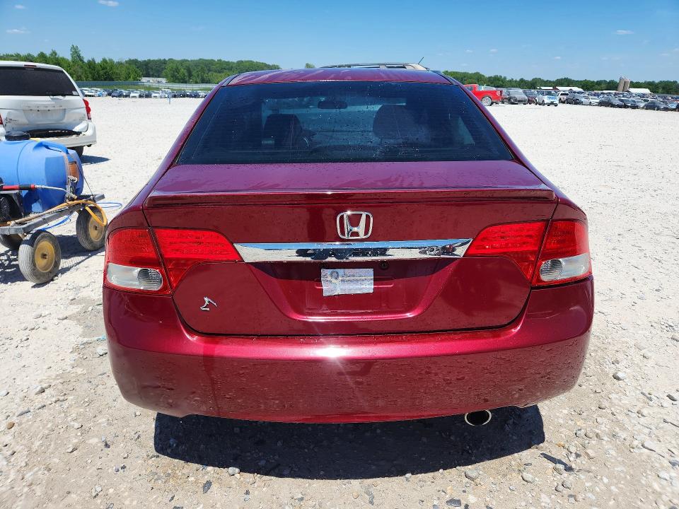 2009 Honda Civic VIN 2HGFA16609H325766 COPART salvage auction — REAR END, Mi - Certificate Of Title, sold $1,850 on 2026-07-09 (photo 6)