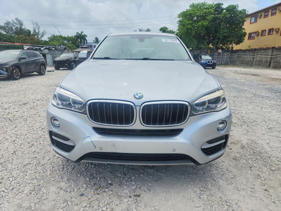 2016 BMW X6 VIN 5UXKU0C53G0F92607 COPART salvage auction — FRONT END, Fl - Cert Of Title Slvg Rebuildable, sold $8,400 on 2026-07-10 (photo 5)