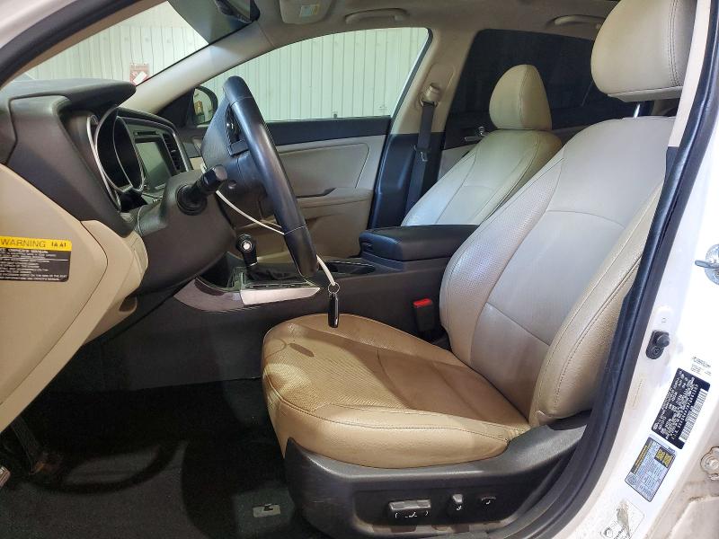 2015 Kia Optima VIN 5XXGN4A78FG461280 COPART salvage auction — MECHANICAL, TX - CERTIFICATE OF TITLE, sold $725 on 2026-07-27 (photo 7)