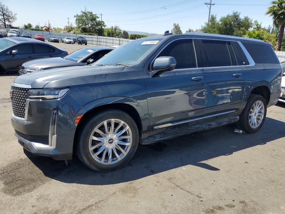 2021 Cadillac VIN 1GYS4KKL2MR460207 COPART salvage auction — FRONT END, CA - SALVAGE CERTIFICATE, sold $19,600 on 2026-07-14 (photo 1)