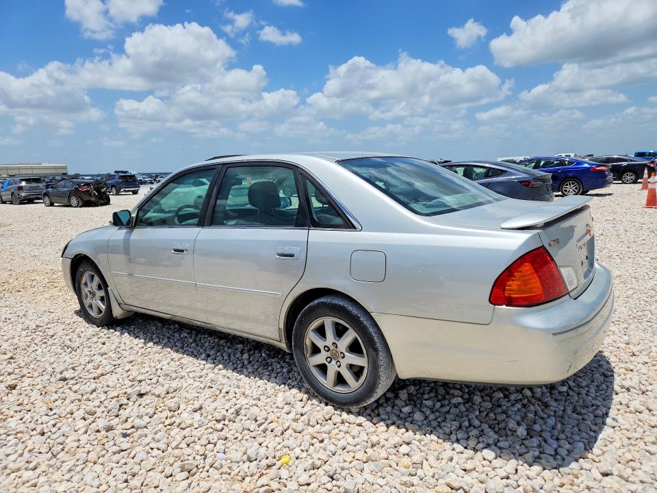2001 Toyota Avalon VIN 4T1BF28BX1U132679 COPART salvage auction — FRONT END, Tx - Salvage Vehicle Title, sold $475 on 2026-07-09 (photo 2)