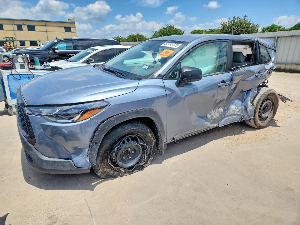 2024 Toyota Corolla cross VIN 7MUAAAAG4RV091180 COPART salvage auction — REAR END, Tx - Salvage Vehicle Title, sold $3,900 on 2026-07-16 (photo 1)
