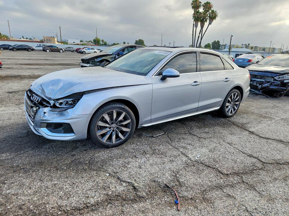2020 Audi A4 VIN WAUGMAF48LN008564 COPART salvage auction — FRONT END, Salvage Title, sold $3,700 on 2026-07-24 (photo 1)