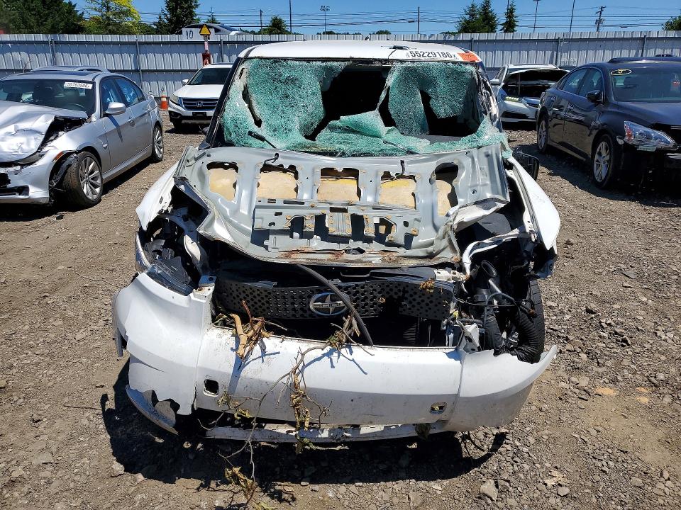 2009 Toyota Scion VIN JTLKE50E291063194 COPART salvage auction — FRONT END, Md - Cert Of Salvage > 75% Damage, sold $500 on 2026-07-13 (photo 5)