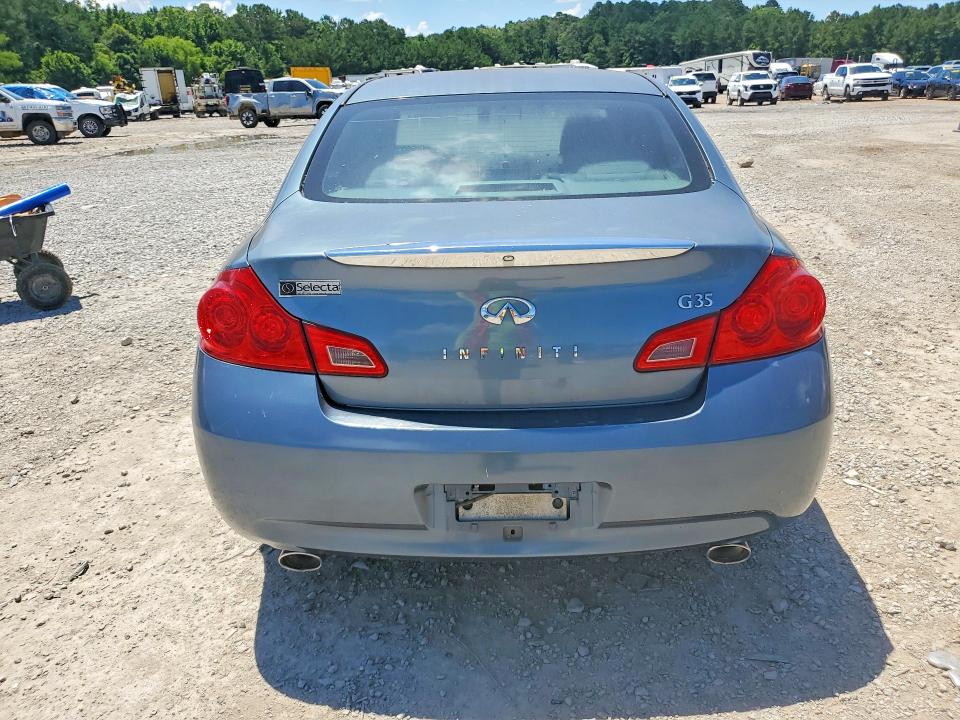 2007 Infiniti G35 VIN JNKBV61E27M705133 COPART salvage auction — NORMAL WEAR, Ms - Cert Of Title-Rebuilt, sold $450 on 2026-07-06 (photo 6)