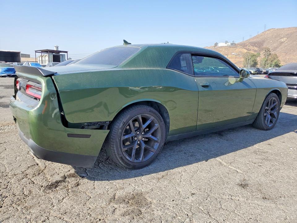 2021 Dodge Challenger VIN 2C3CDZAG8MH510006 COPART salvage auction — REAR END, Ca - Salvage Certificate, sold $6,400 on 2026-07-02 (photo 3)