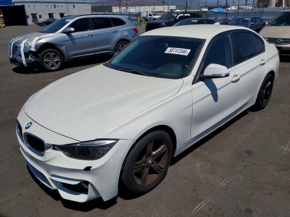 2014 BMW VIN WBA3C1C53EK110924 COPART salvage auction — SIDE, Ca - Salvage Certificate, sold $1,050 on 2026-07-08 (photo 1)