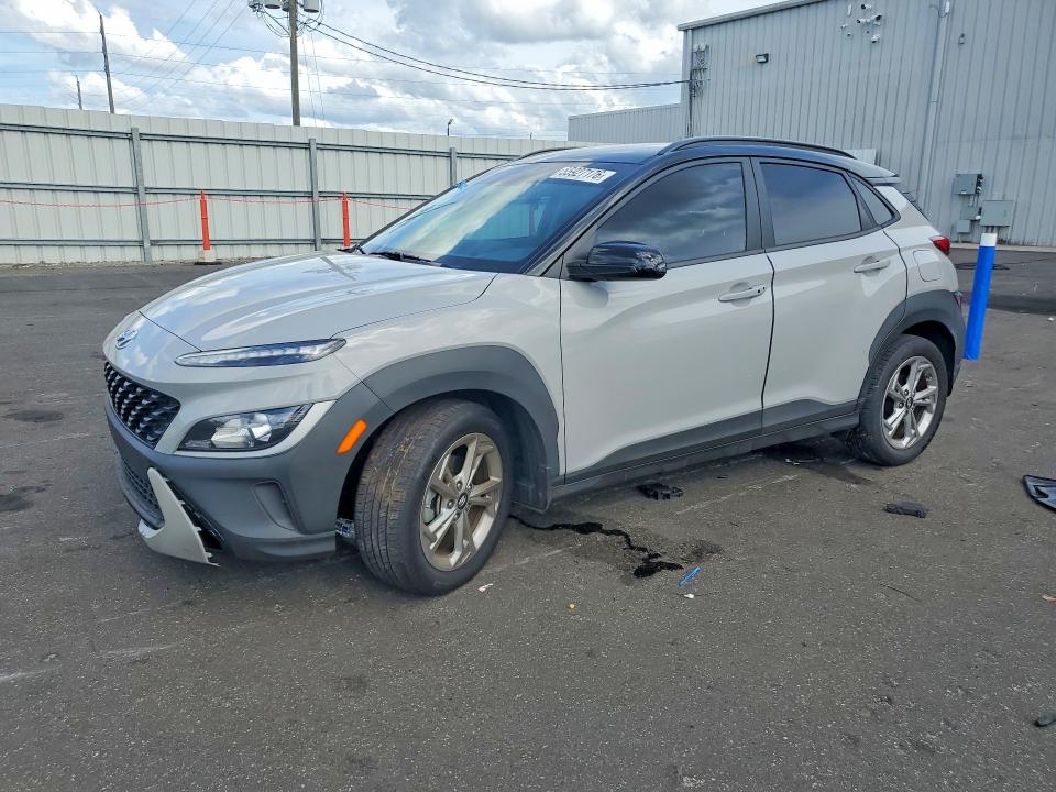 2023 Hyundai VIN KM8K62AB7PU947571 COPART salvage auction — SIDE, Fl - Cert Of Title Slvg Rebuildable, sold $3,050 on 2026-07-15 (photo 1)