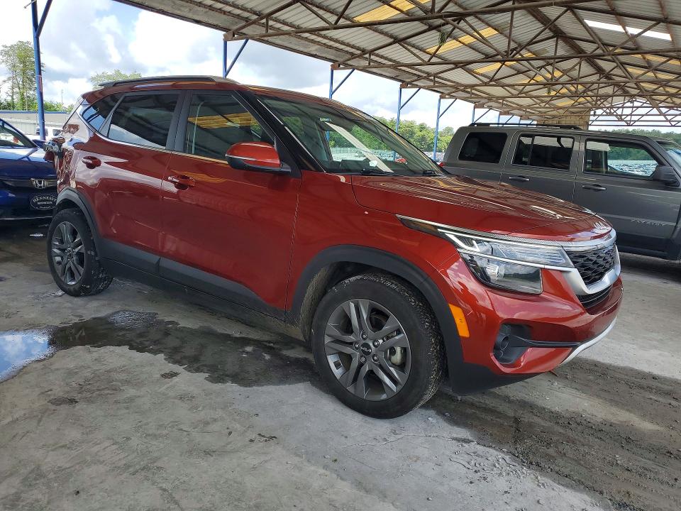 2023 Kia Seltos VIN KNDEU2AA6P7438181 COPART salvage auction — REAR END, Ga - Cert Of Title-Salvage, sold $7,000 on 2026-07-02 (photo 4)