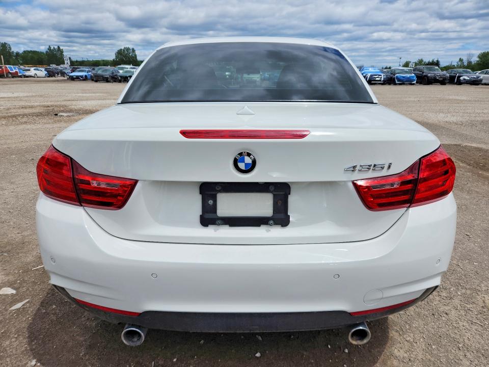 2015 BMW 4er VIN WBA3T7C59FPW79221 COPART salvage auction — MINOR DENT/SCRATCHES, On - Permit Rebuilt - Fit (P), sold $4,050 on 2026-07-03 (photo 6)