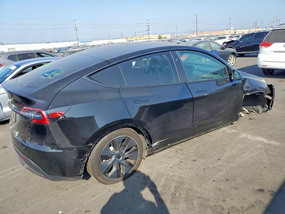 2024 Tesla Model y VIN 7SAYGDED9RF120883 COPART salvage auction — FRONT END, Ca - Salvage Certificate, sold $9,400 on 2026-07-06 (photo 3)