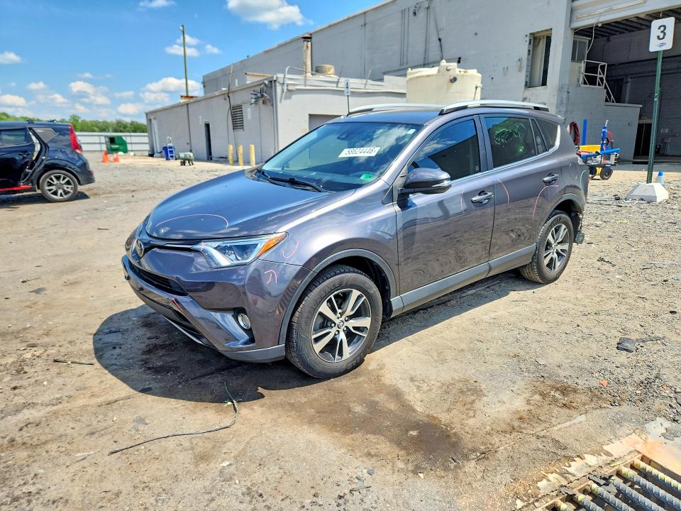 2018 Toyota Rav 4 VIN JTMRFREVXJJ720576 COPART salvage auction — REAR END, Va - Cert Of Title - Salvage, sold $1,100 on 2026-07-29 (photo 1)