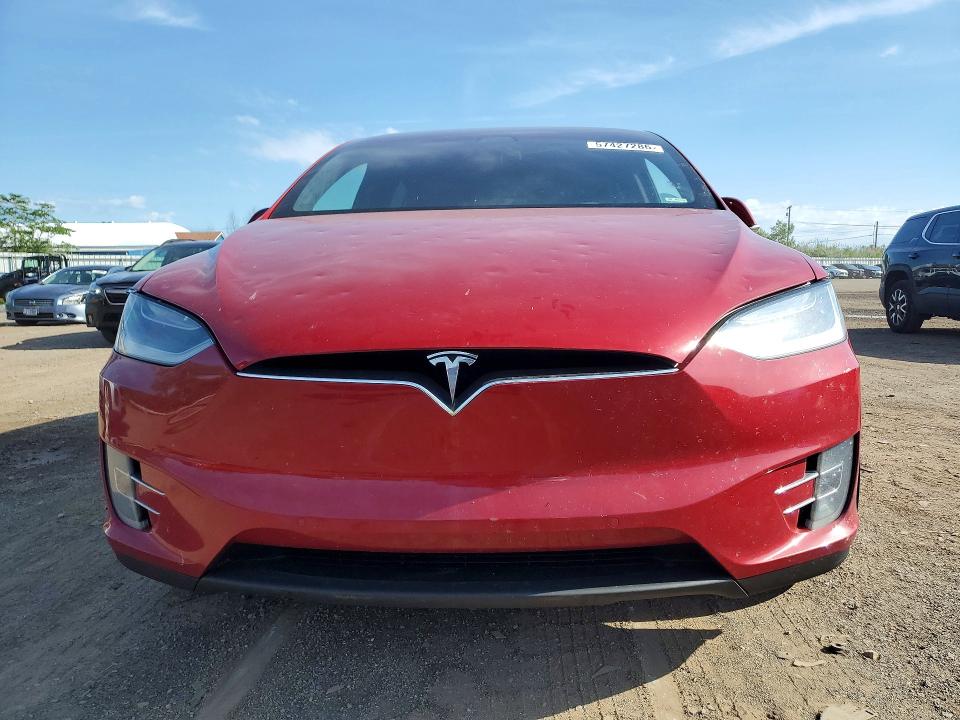 2019 Tesla Model x VIN 5YJXCBE25KF197361 COPART salvage auction — HAIL, Oh - Cert Of Title-Salvage, sold $11,100 on 2026-07-06 (photo 5)