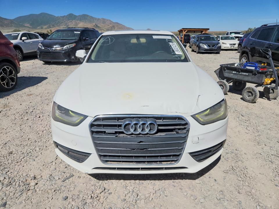 2013 Audi A4 VIN WAUBFAFL8DN013180 COPART salvage auction — FRONT END, Co - Salvage Title (P), sold $2,800 on 2026-07-17 (photo 5)