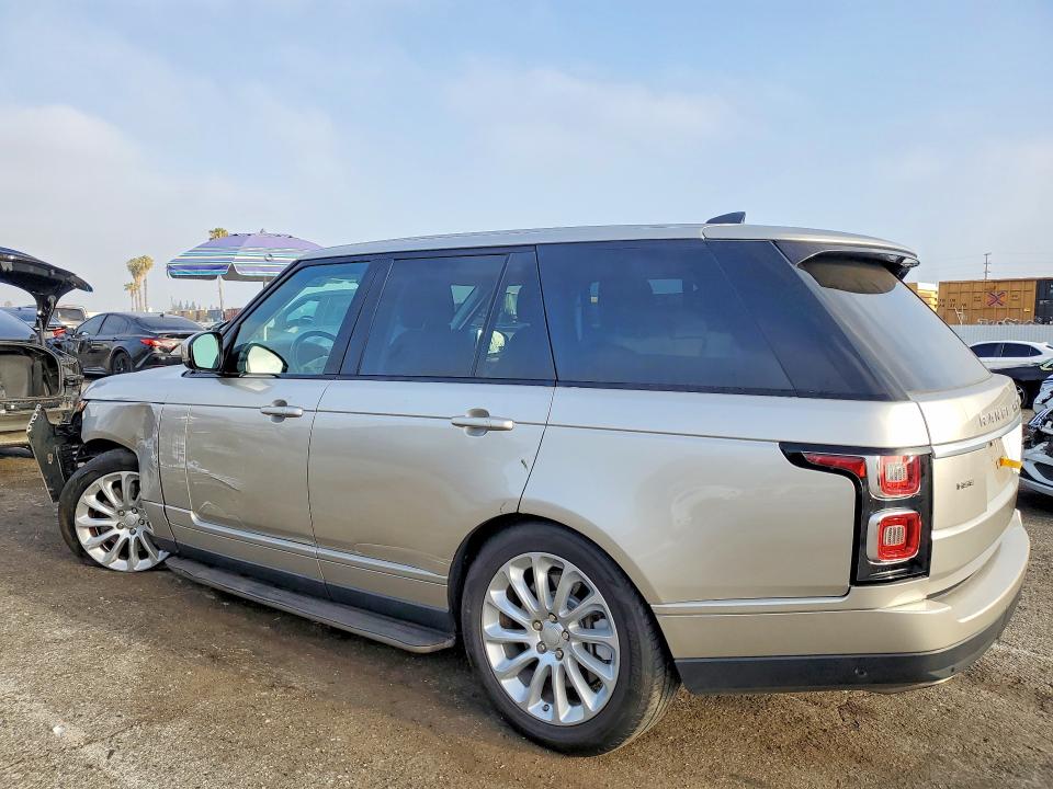 2019 Land rover RANGE ROVER VIN SALGS2SV3KA539716 COPART salvage auction — FRONT END, CA - SALVAGE CERTIFICATE, sold $13,800 on 2026-07-24 (photo 2)