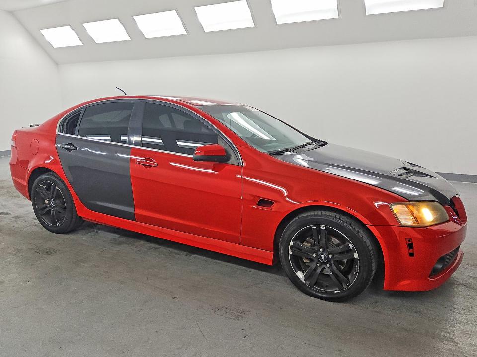 2009 Pontiac G8 VIN 6G2EC57Y39L181295 COPART salvage auction — MECHANICAL, Ca - Certificate Of Title, sold $6,000 on 2026-07-07 (photo 4)