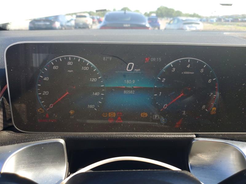 2021 Mercedes-benz Glb VIN W1N4M4GB7MW109765 COPART salvage auction — FRONT END, Fl - Cert Of Title Slvg Rebuildable, sold $4,100 on 2026-07-28 (photo 9)