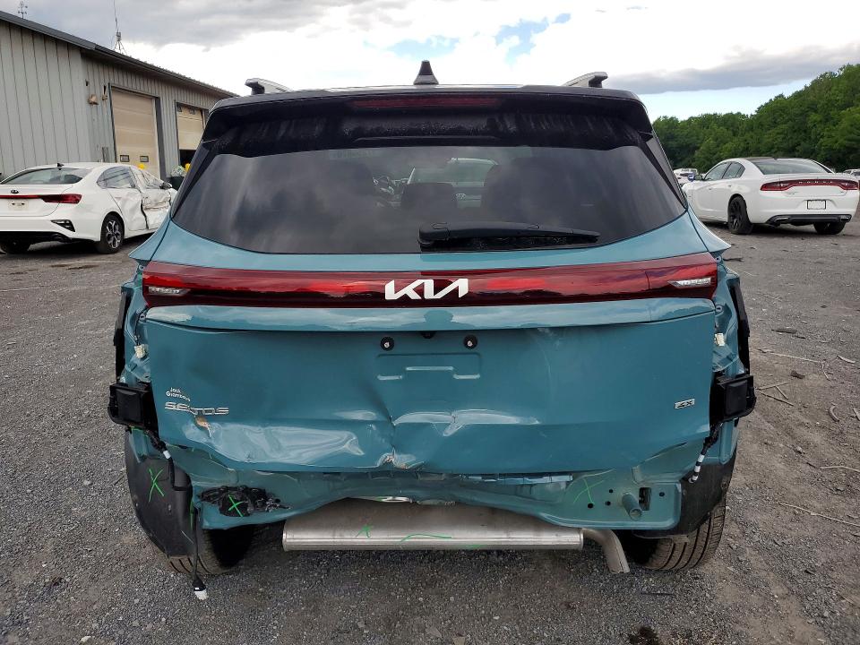 2025 Kia Seltos VIN KNDEUCAA6S7762276 COPART salvage auction — REAR END, Pa - Certificate Of Salvage, sold $7,000 on 2026-07-16 (photo 6)