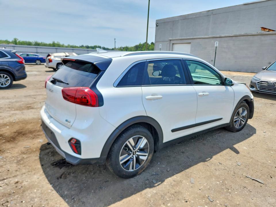 2022 Kia Niro VIN KNDCC3LD7N5534790 COPART salvage auction — FRONT END, St - Salvage Title, sold $7,000 on 2026-07-22 (photo 3)
