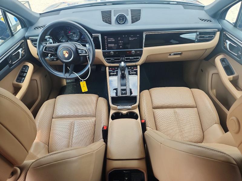 2024 Porsche Macan VIN WP1AA2A50RLB12346 COPART salvage auction — FRONT END, Tx - Salvage Vehicle Title, sold $30,750 on 2026-07-23 (photo 8)