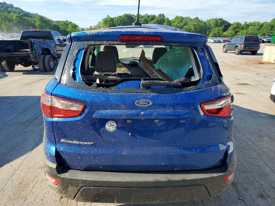 2021 Ford Ecosport VIN MAJ3S2FE7MC437915 COPART salvage auction — ROLLOVER, Pa - Certificate Of Salvage, sold $750 on 2026-07-16 (photo 6)