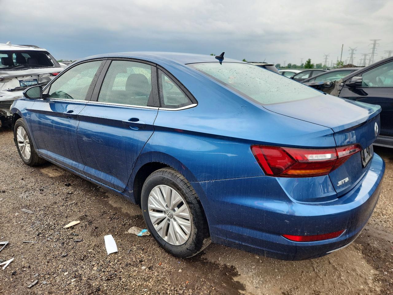 2019 Volkswagen Jetta VIN 3VWC57BUXKM194511 COPART salvage auction — Front End, WV - SALVAGE CERTIFICATE, sold $2,550 on 2026-06-25 (photo 2)
