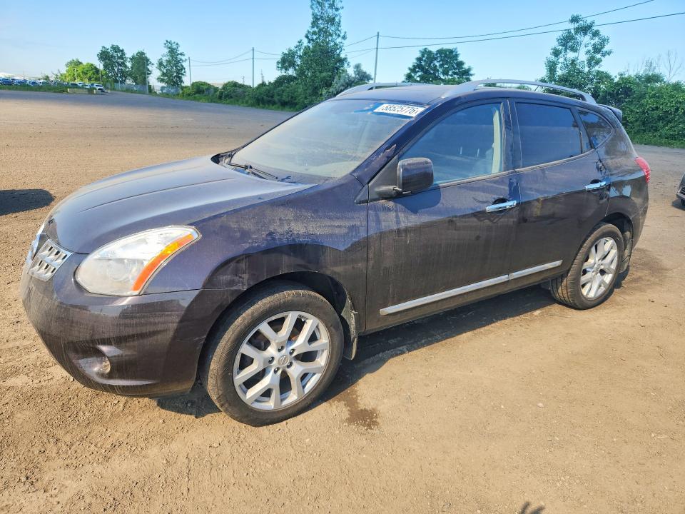 2011 Nissan Rogue VIN JN8AS5MV0BW294912 COPART salvage auction — WATER/FLOOD, QC - IRRECUPERABLE, sold $325 on 2026-07-28 (photo 1)