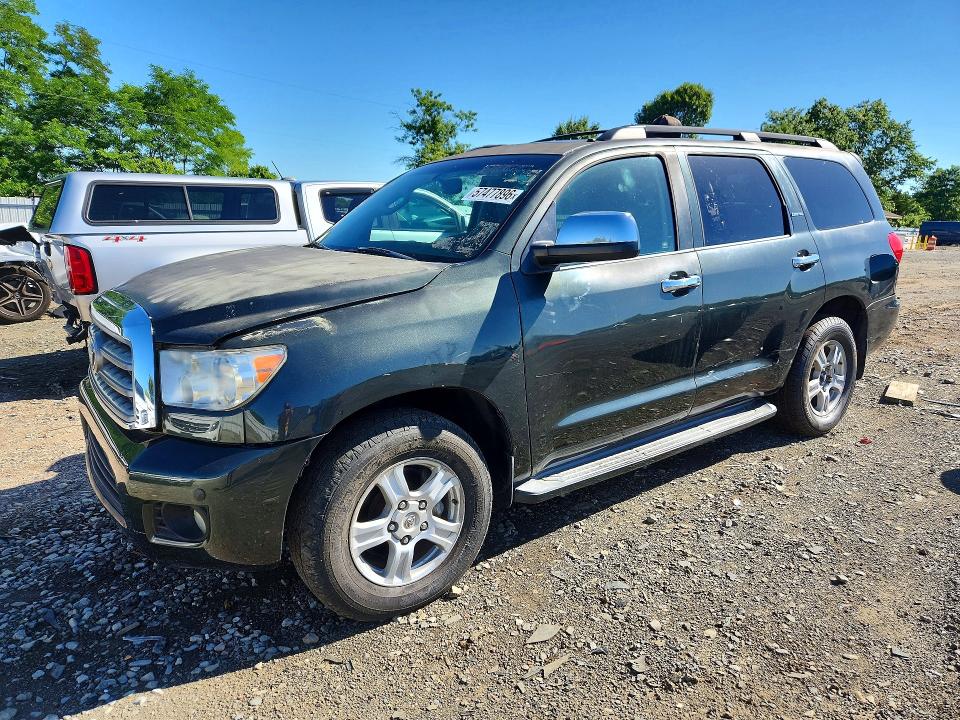 2008 Toyota Sequoia VIN 5TDZY68A88S009795 COPART salvage auction — NORMAL WEAR, Ms - Certificate Of Title, sold $3,500 on 2026-07-06 (photo 1)