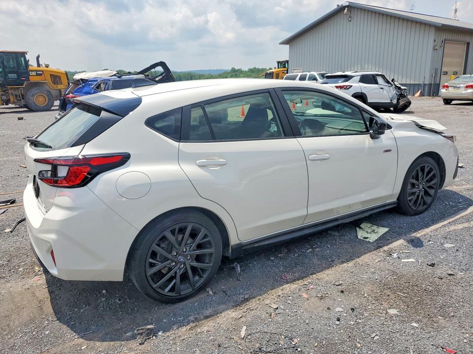 2024 Subaru Impreza VIN JF1GUHJC1R8373532 COPART salvage auction — FRONT END, Pa - Certificate Of Salvage, sold $4,250 on 2026-07-16 (photo 3)