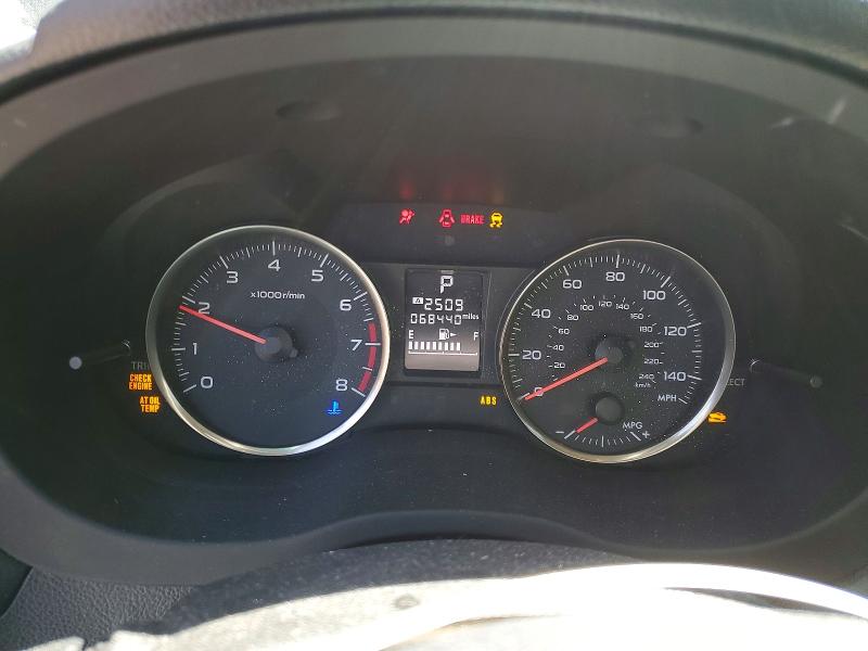 2016 Subaru Xv VIN JF2GPABC5G8292796 COPART salvage auction — FRONT END, Co - Public - Salvage Title, sold $1,350 on 2026-07-28 (photo 9)