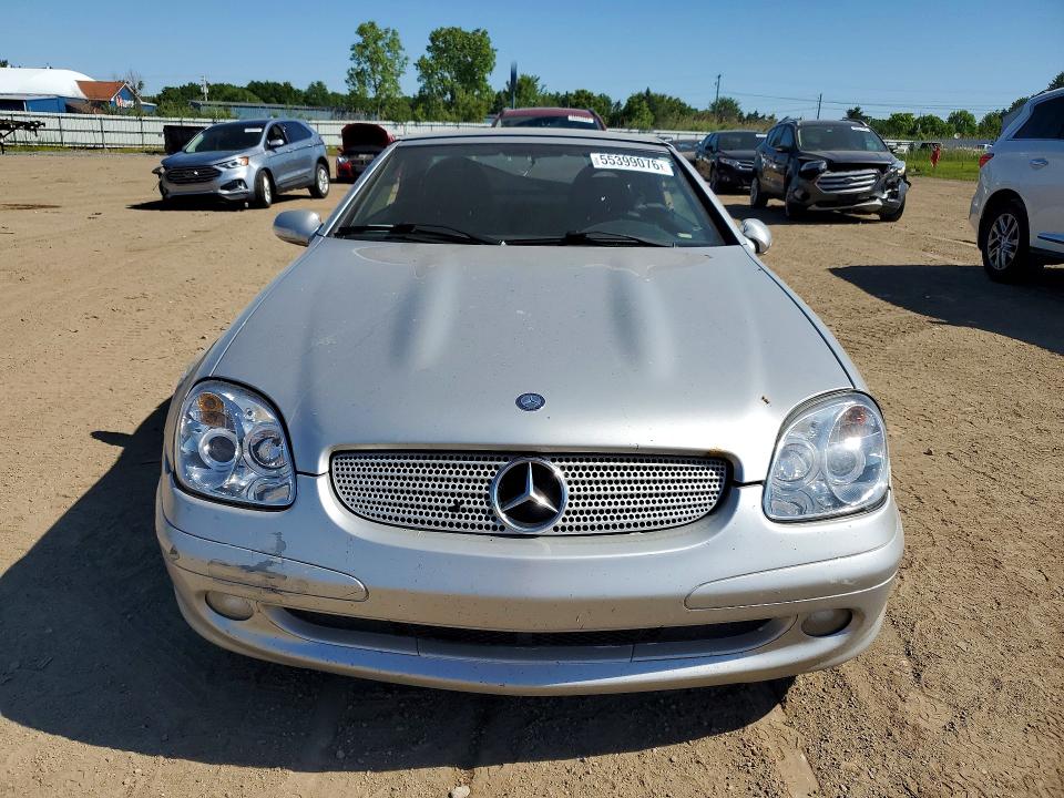 2004 Mercedes-benz Slk-klasse VIN WDBKK49F64F307580 COPART salvage auction — REAR END, Oh - Cert Of Title-Salvage, sold $350 on 2026-07-20 (photo 5)